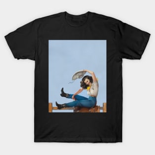 Wild West Series Riding High Cowgirl T-Shirt